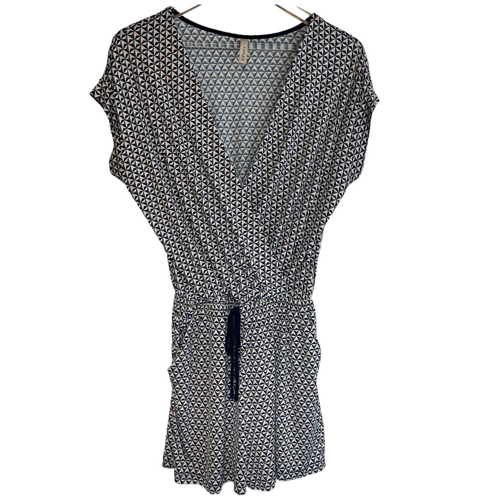 Gilli Made In USA Romper Geometric Design